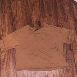 Urged brown tshirt